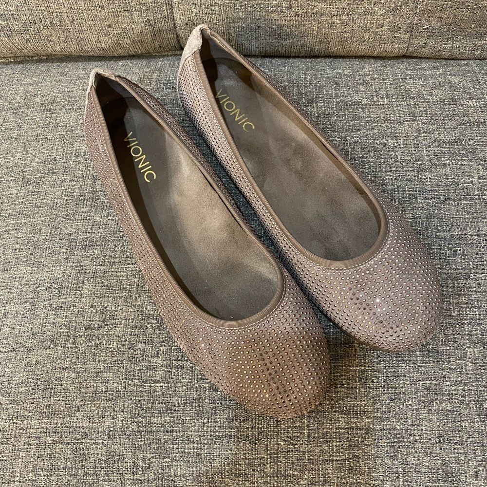 Vionic Spark Willow Ballet Flats Women Size 9